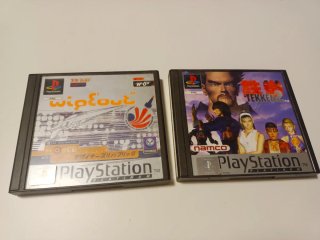 Tekken 2 y Wipeout PS1 , play 1 Completos