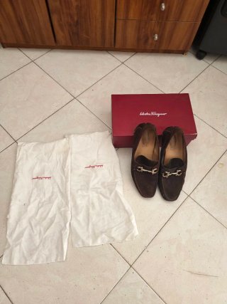 Mocassini Salvatore Ferragamo Marrone