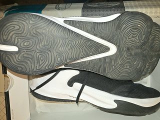Zapatillas Deportivas Blanco y Negro