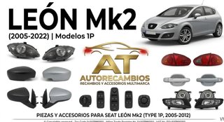 Recambios SEAT León Mk2 (2005-2012)