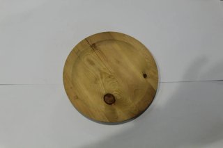 Plato de madera para pulpo 21cm