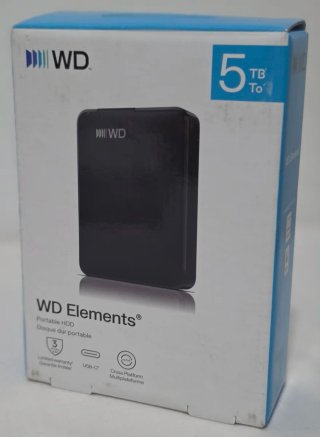Disco Duro Externo WD Elements 5TB