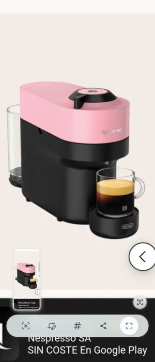 Cafetera Nespresso Vertuo Pop