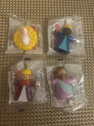 4 Figuras Belén Infantil Revista Pronto 1980/90
