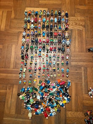 Playmobil lote muñecos +150