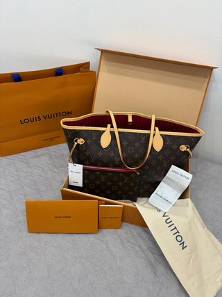Borsa Louis Vuitton Neverfull MM Monogram
