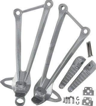 Soporte estriberas traseras Kawasaki ZX6R ZX10R