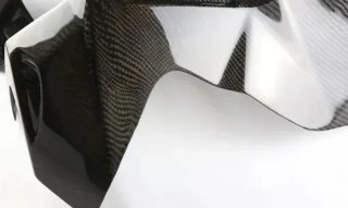 Tapas de radiador en carbono BMW K1300R