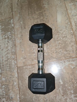 Mancuerna 5kg Hexagonal