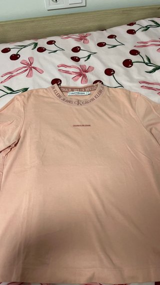 Camiseta Calvin Klein Jeans Rosa