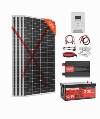 Kit de Energía Solar VEVOR