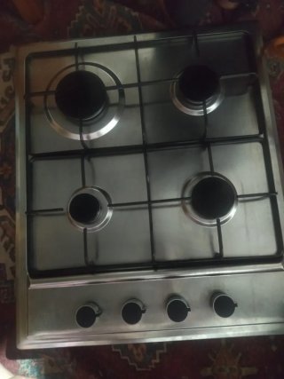 Placa de gas de 4 fuegos