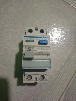 Interruptor Diferencial Hager CDC 728M