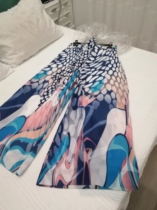Pantalón Pata de Elefante Estampado