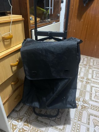 Carrito de la compra negro