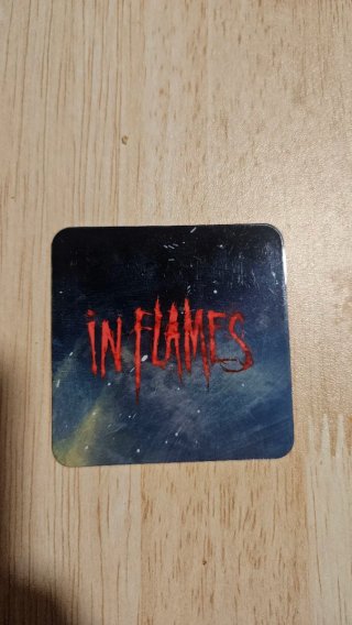 Imán Nevera In Flames
