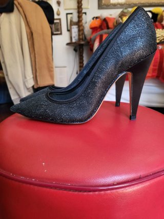 Zapatos de tacón negros