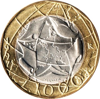 1000 Liras Italia 1997