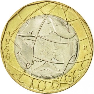 1000 Liras Italia 1998