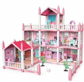 Casita de Muñecas con Muebles