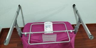 Mini Cuna Colecho Chicco Next 2 Me Fucsia/Blanco