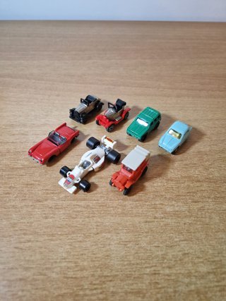 Lotto 7 Auto Sorpresine Kinder Anni 90
