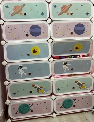 Estantería Infantil con Cajones Espaciales