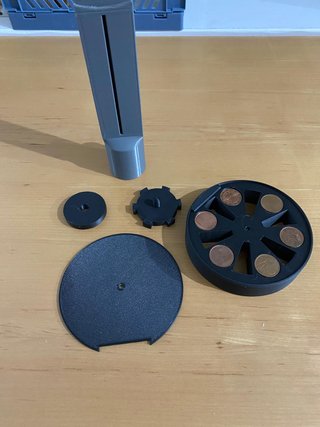 Clamp Pulitore Vinili Modulare V2 Grigio