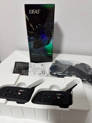 Pack de Intercomunicador de Moto EJEAS V6