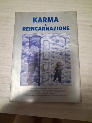 Libro karma y reencarnaciones, en italiano
