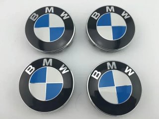 Centros de rueda 68 mm BMW azules