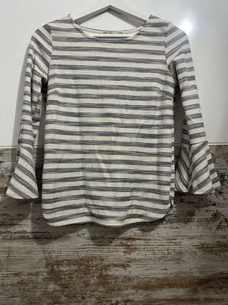 Jersey Sfera Rayas Gris y Blanco