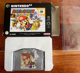 Mario Party Nintendo 64 PAL - Caja y Cartucho