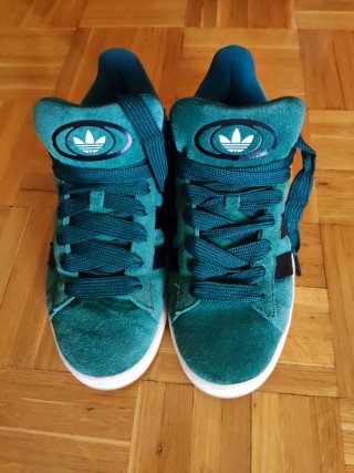 Zapatillas Adidas Campus Verdes y Negras