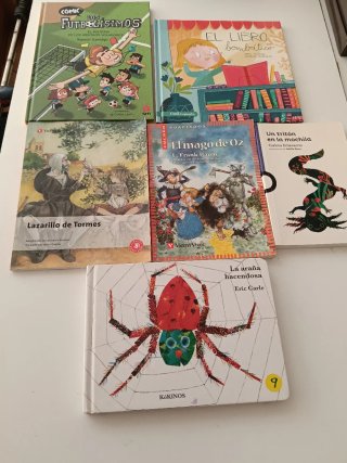 Cuentos infantiles a 2 E. C/U