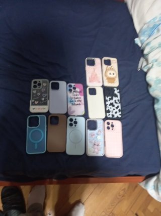 Lote 12 Fundas iPhone Variadas