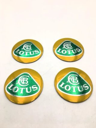 Chapas de centro de rueda Lotus 56 mm