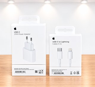 Cargador iPhone Adaptador 20w + Cable C/ Lightning