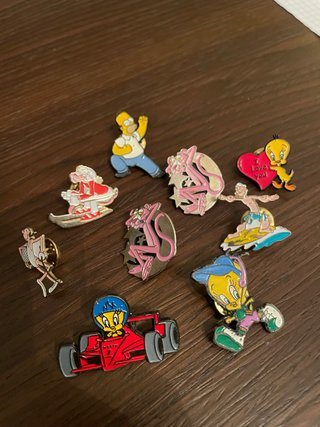 Set 9 Spille Vintage Cartoni Animati