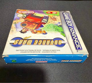 GBA Negra CIB + Advance Wars + Extras Golden Sun