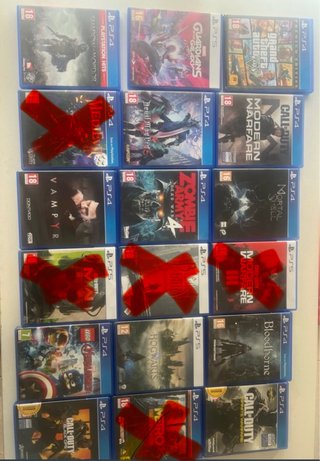 Pacchetto Videogiochi PS4 (Azione)