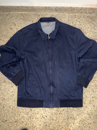 Cazadora Harrington Azul Marino