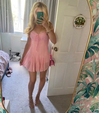 Vestido rosa