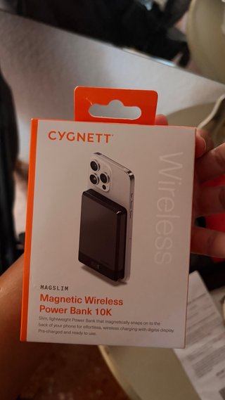 Cargador Inalámbrico Magnético Cygnett MagSlim