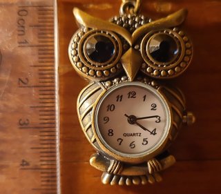 Llavero con reloj Buho