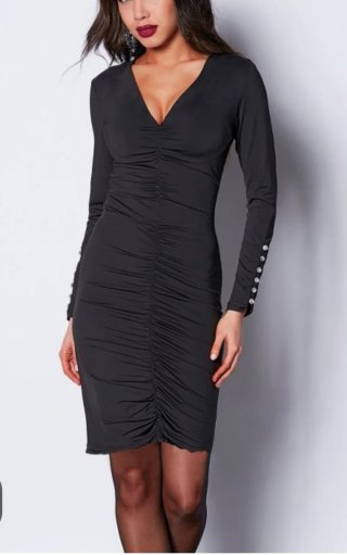 Vestido de fiesta negro