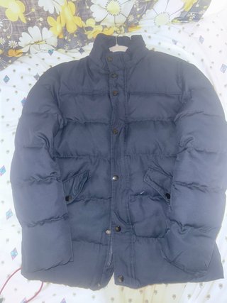 Anorak Acolchado Azul Marino