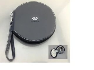 Porta CD's Hyundai color negro