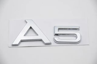 Emblema logo trasero Audi A5 cromado