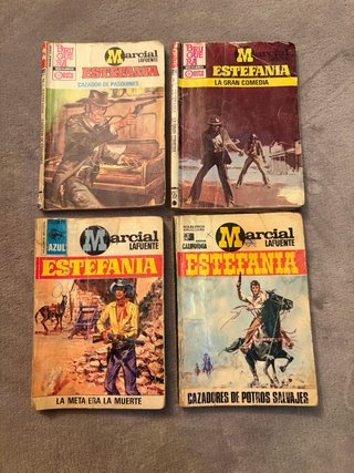 Lote 4 Novelas Oeste Marcial Lafuente Estefanía